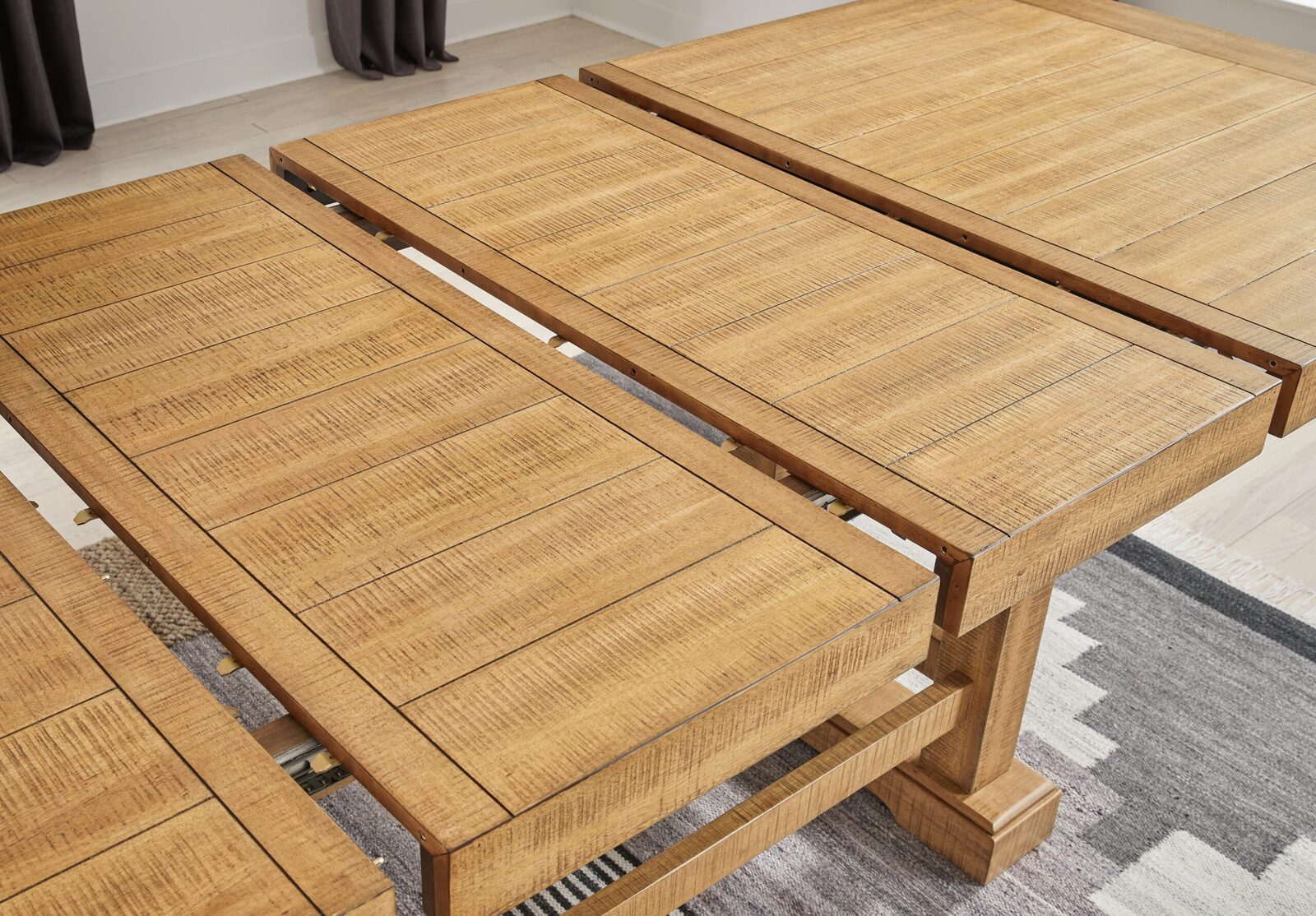 Havonplane - Rectangular Dining Room Counter Extension Table - Brown - Image 10