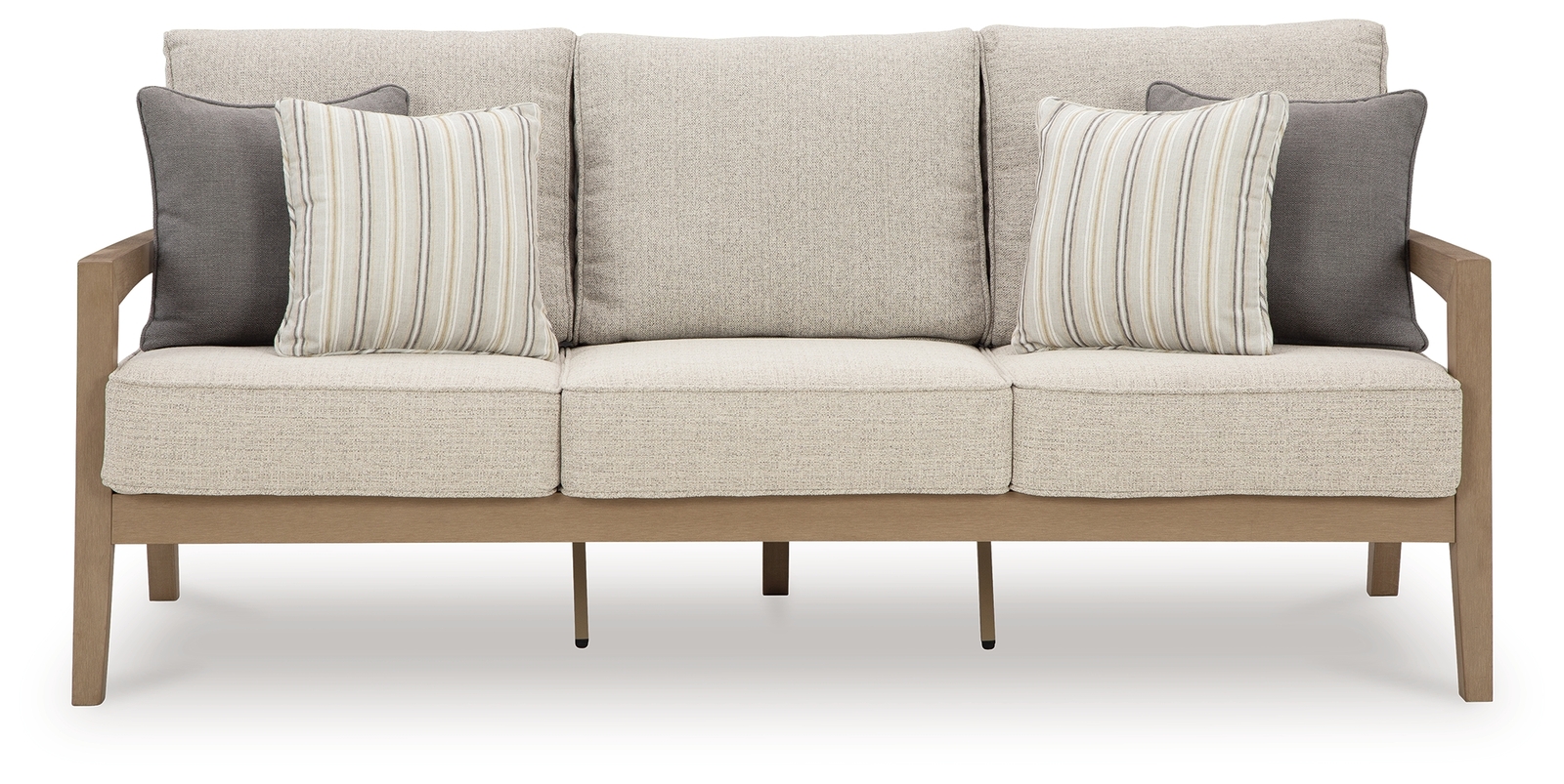 Hallow Creek - Sofa With Cushion - Driftwood - Image 3