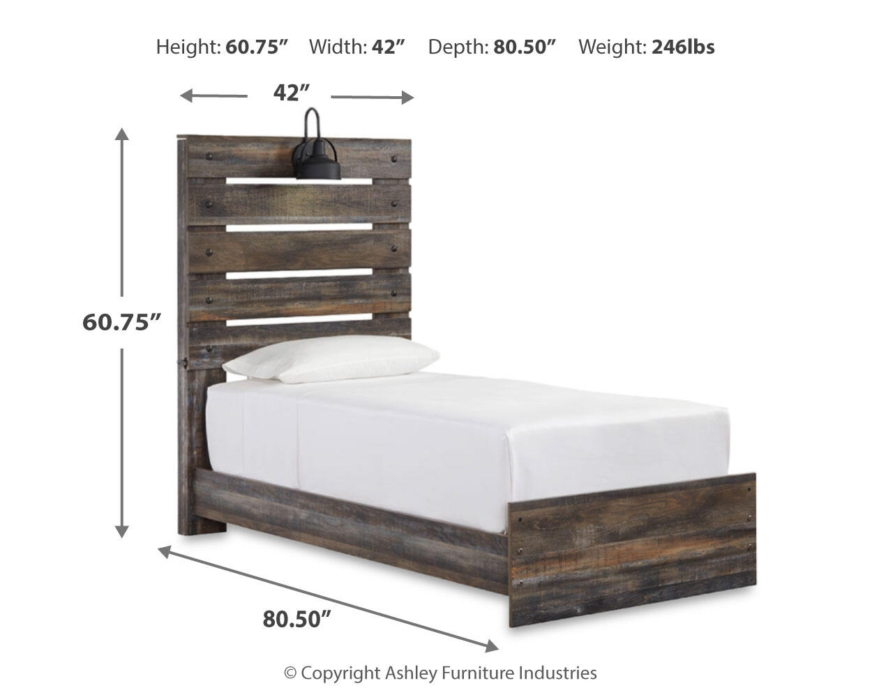 Drystan - Panel Bed - Image 59