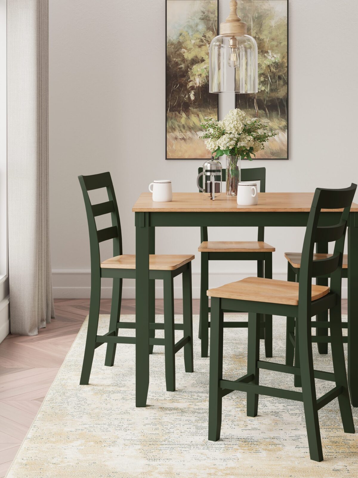 Gesthaven - Dining Room Counter Table Set - Image 7