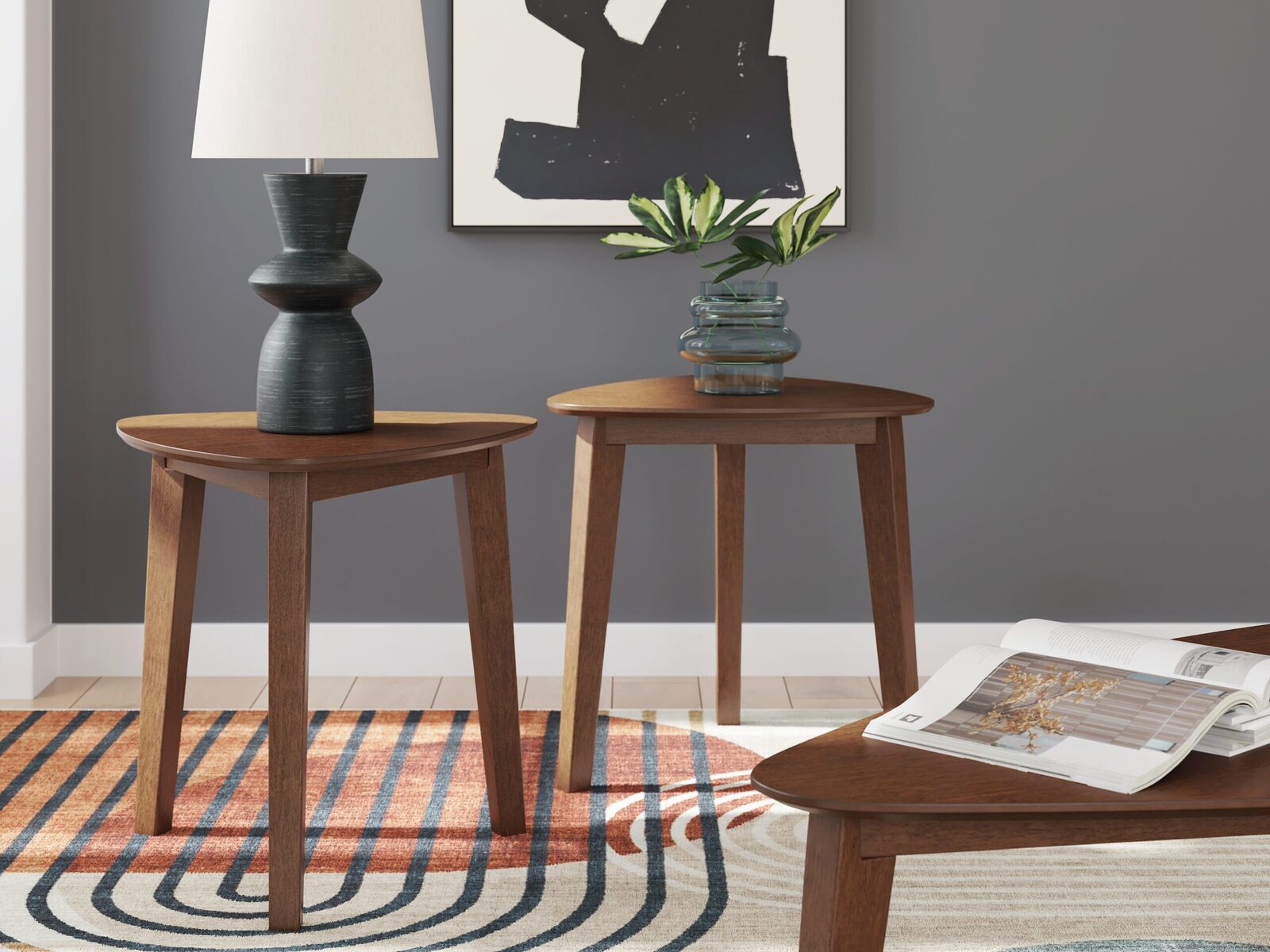 Lyncott - Occasional Wood Table Set (Set of 3) - Brown - Image 12