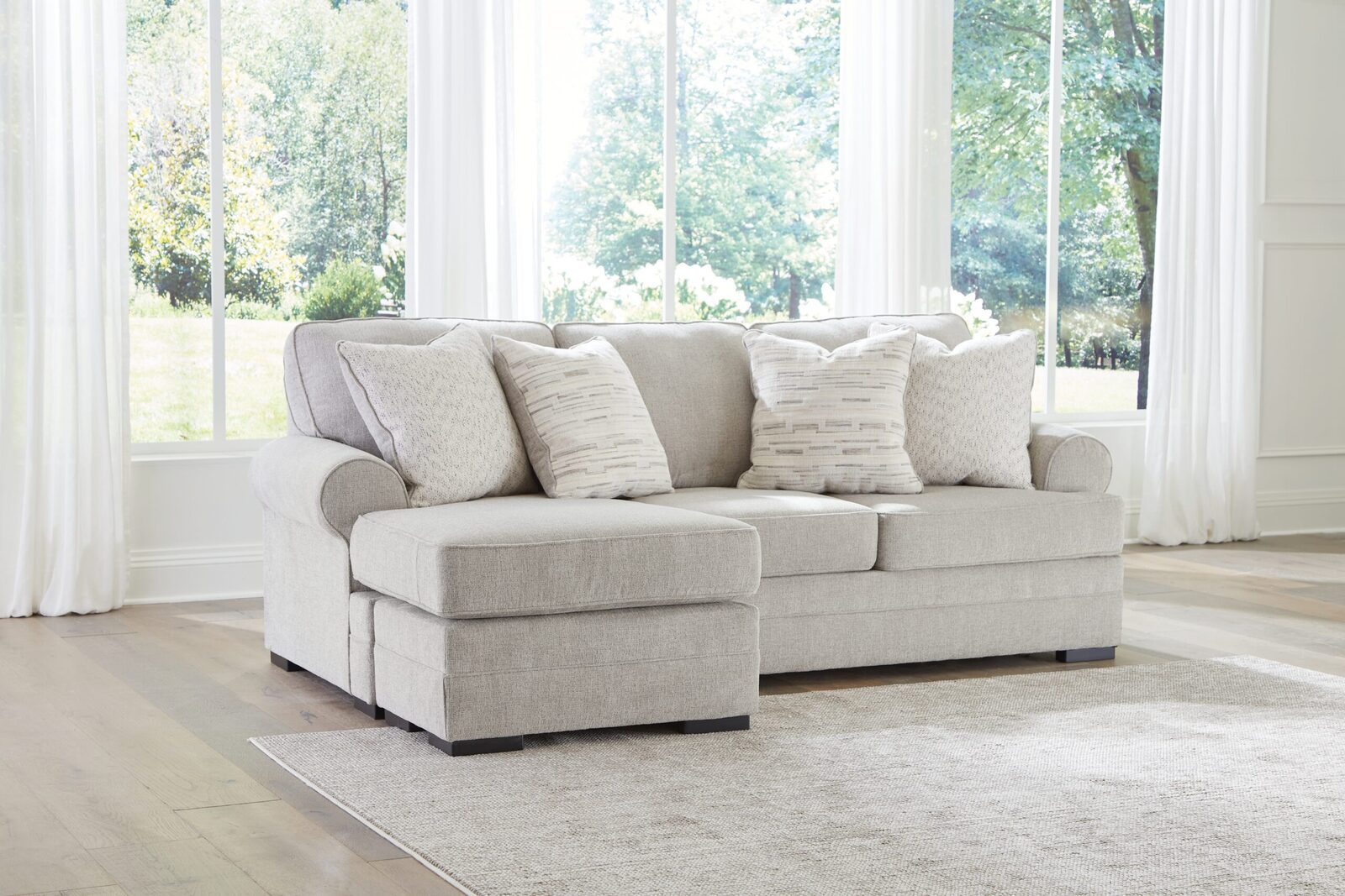 Eastonbridge - Sofa Chaise - Shadow - Image 8