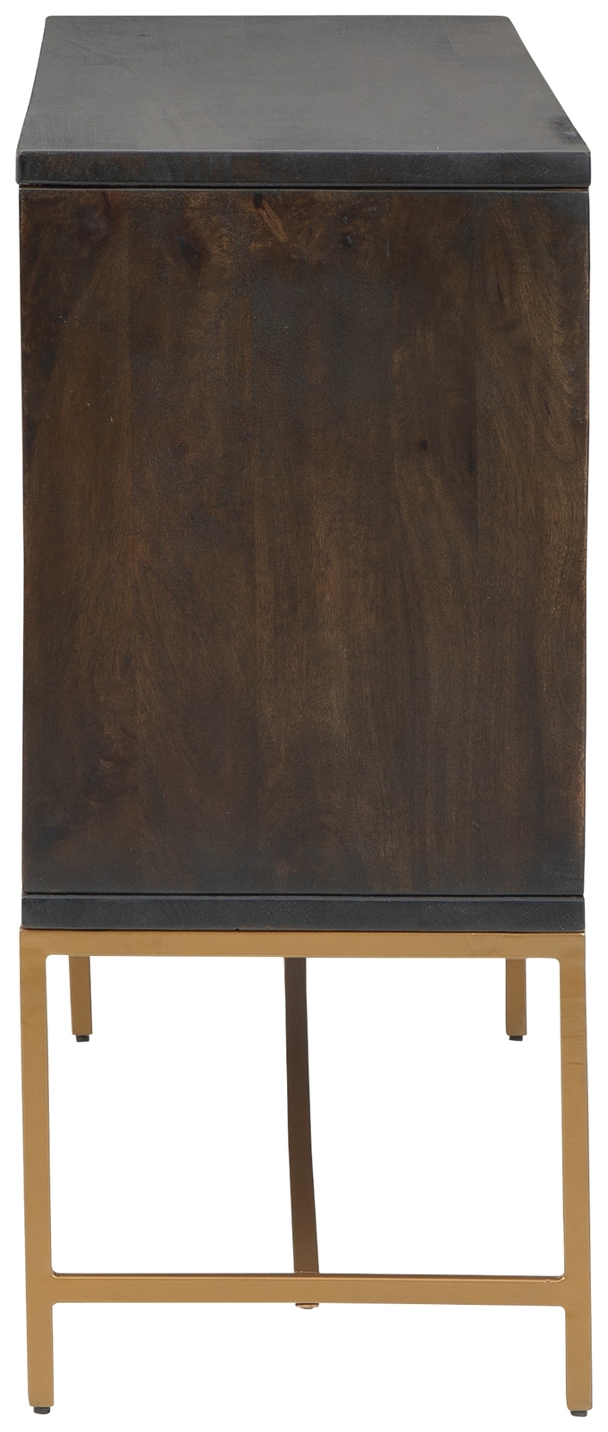 Elinmore - Accent Cabinet - Brown / Gold Finish - Image 4