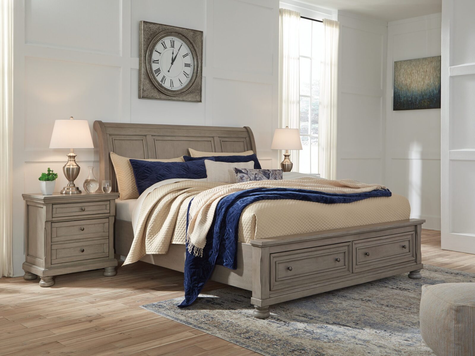 Lettner - Sleigh Bed - Image 9