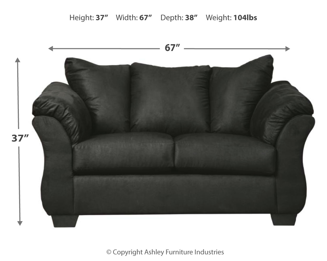Darcy - Stationary Loveseat - Image 7