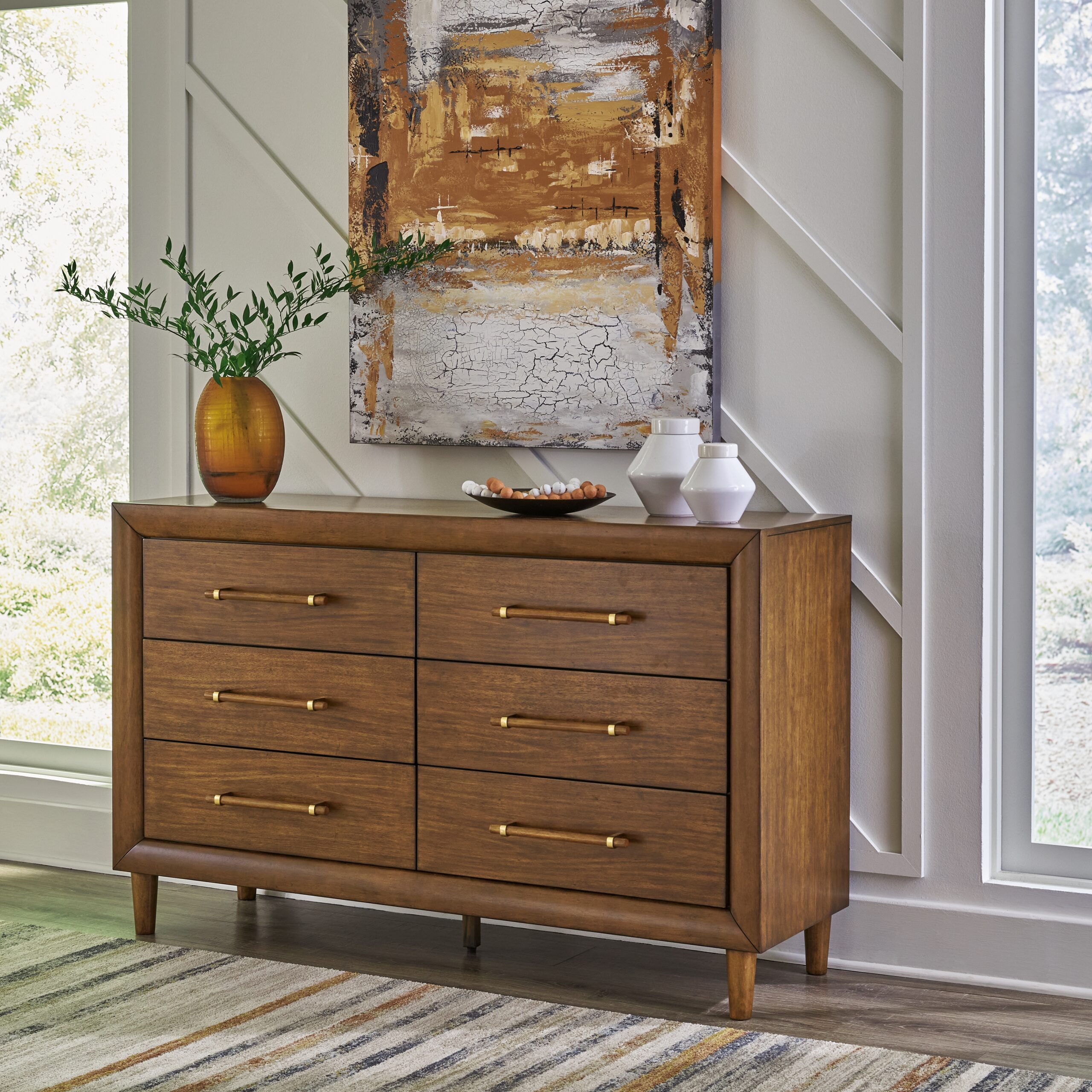 Lyncott - Dresser - Brown - Image 2