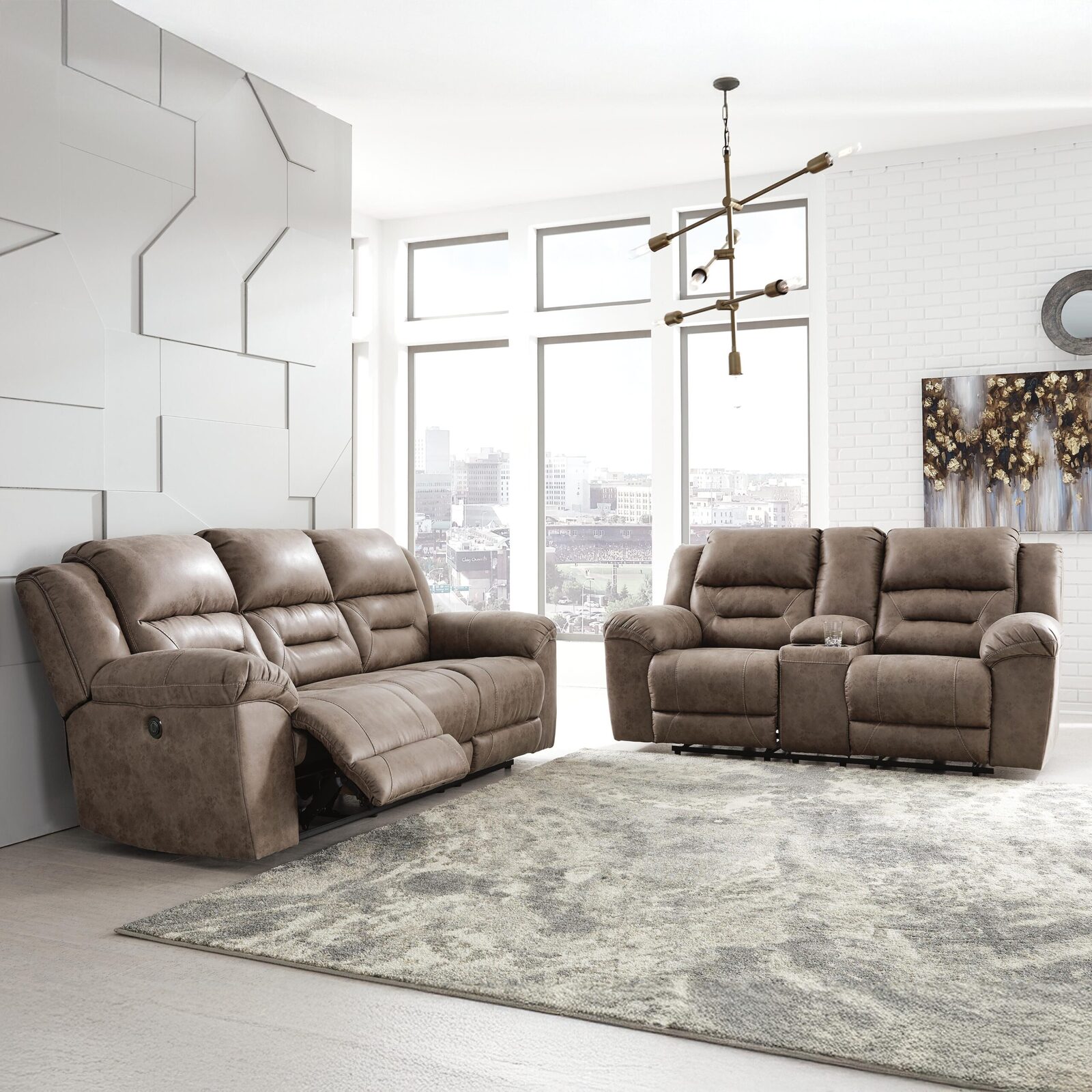 Stoneland - Reclining Sofa - Image 7
