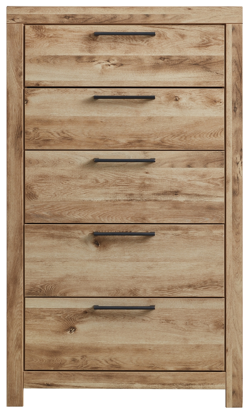Hyanna - Five Drawer Chest - Tan Brown - Image 4