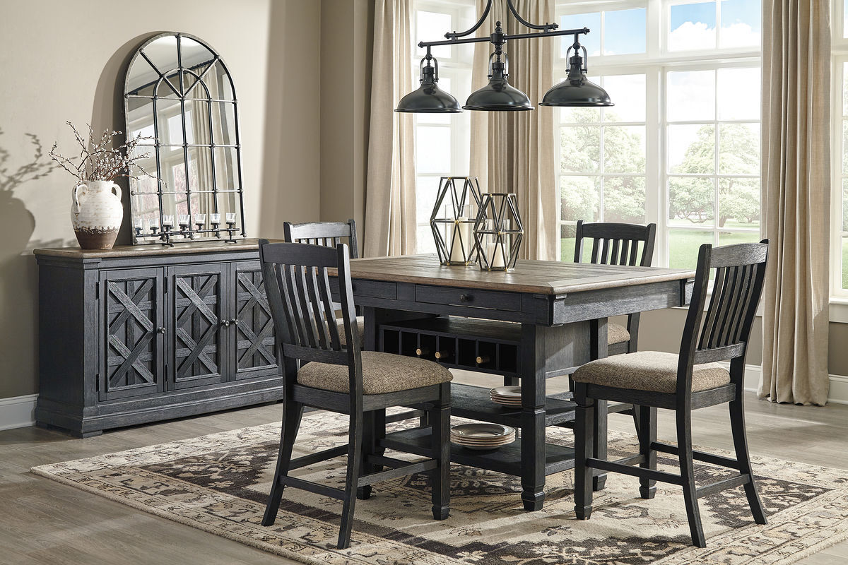 Tyler Creek - Counter Height Table Set - Image 11