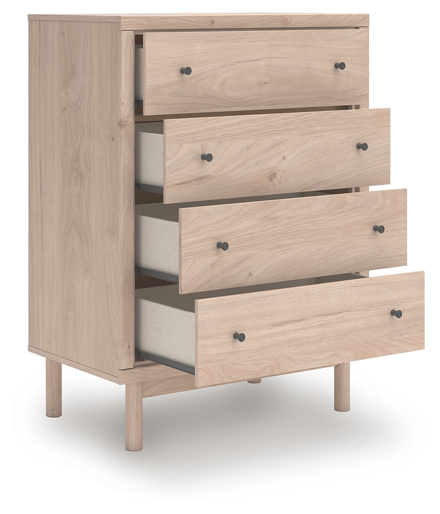 Arloster - Four Drawer Chest - Tan - Image 4