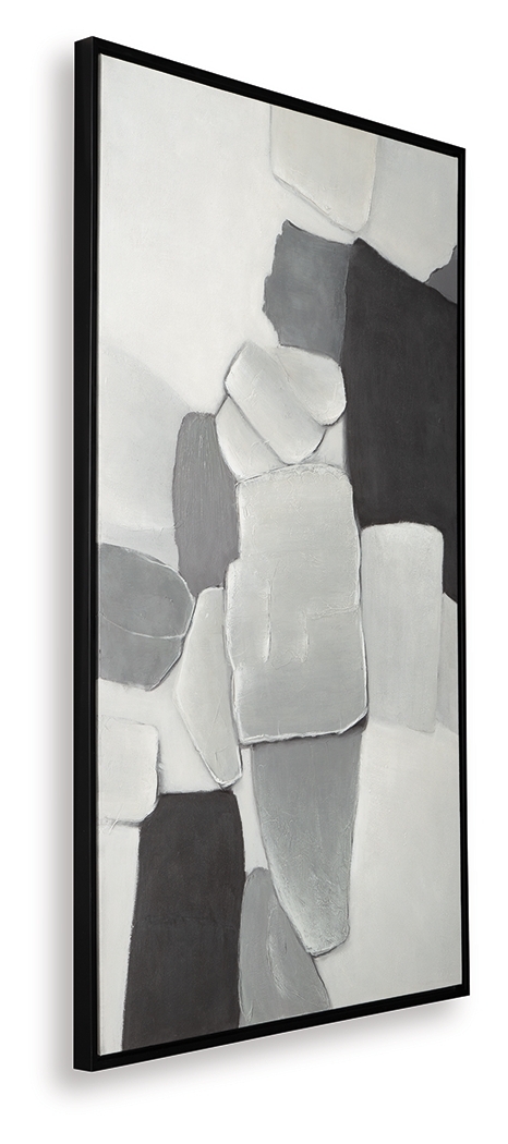 Adilson - Wall Art - White / Gray / Black - Image 3