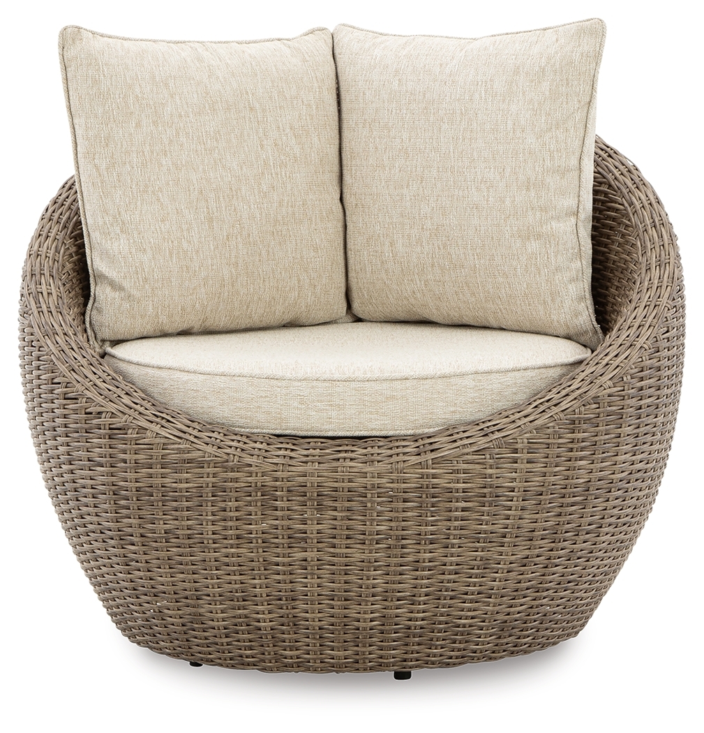 Danson - Swivel Lounge With Cushion - Image 4