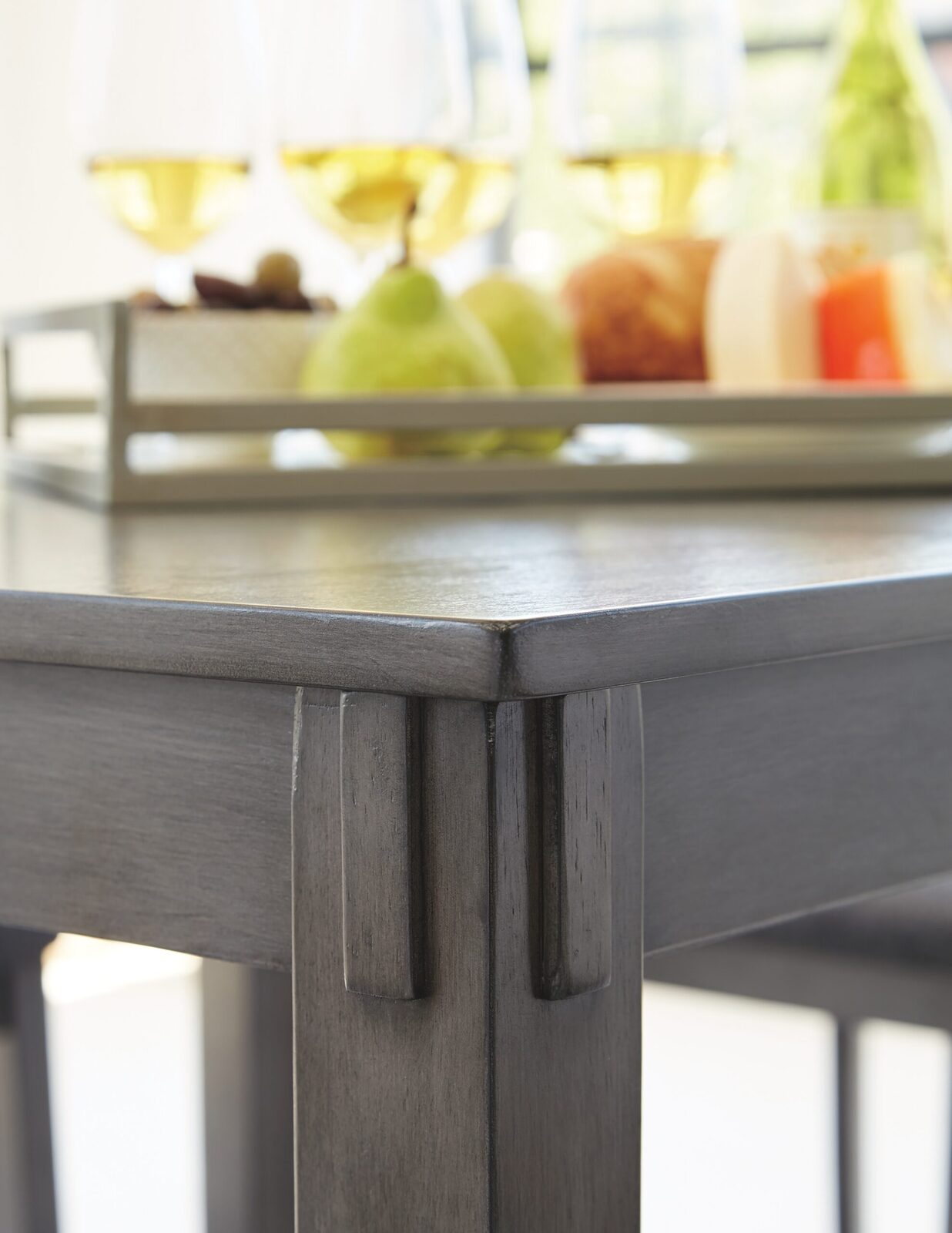 Bridson - Square Counter TBL Set (Set of 5) - Gray - Image 7