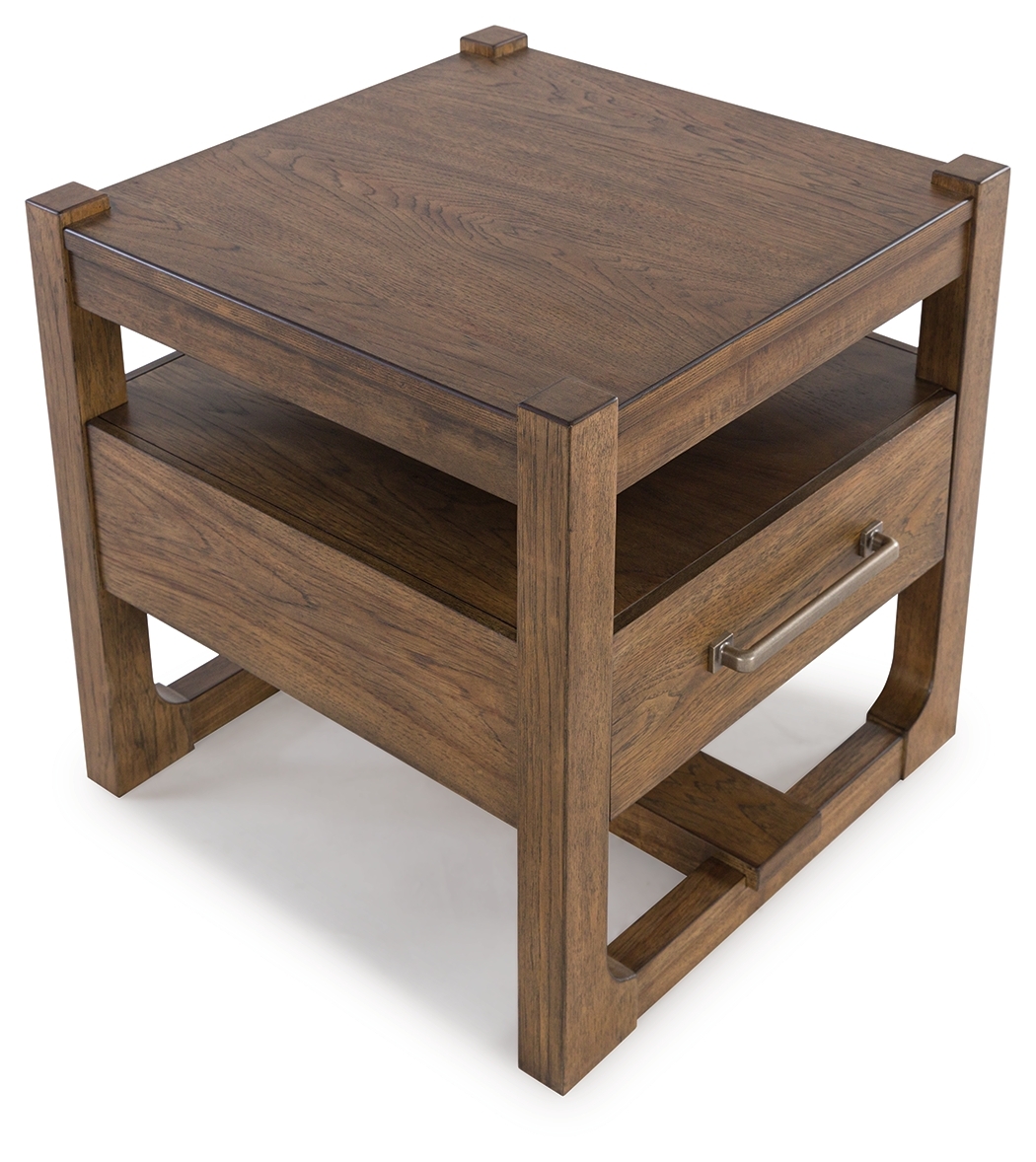 Cabalynn - Square End Table - Light Brown - Image 7