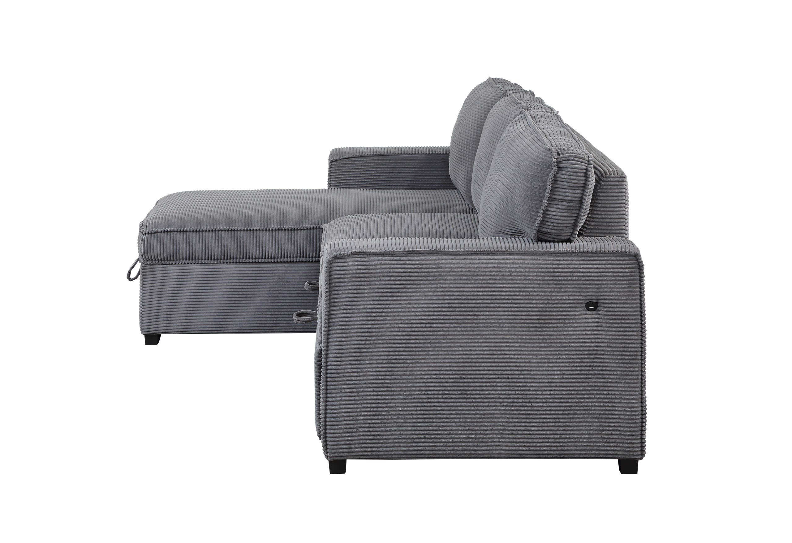 U0203 - Reversible Sofa Bed - Light Gray - Image 7