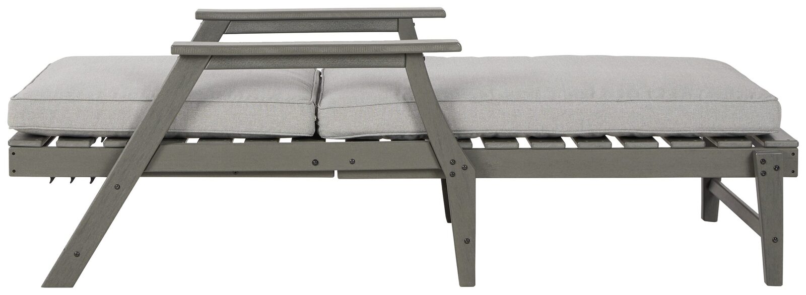 Visola - Chaise Lounge with Cushion - Gray - Image 6