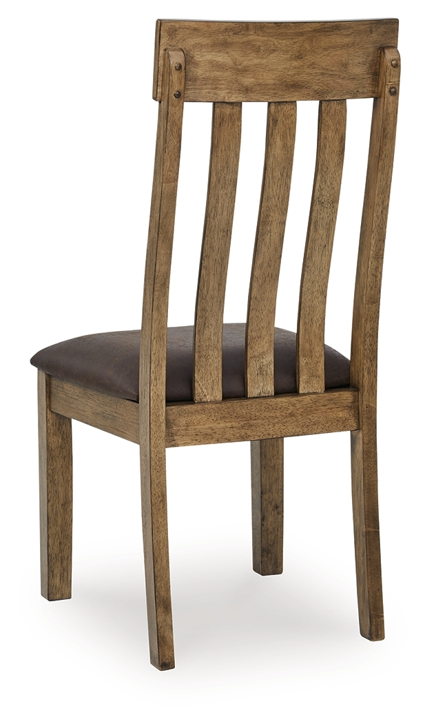Urbinforte - Dining Upholstered Side Chair (Set of 2) - Light Brown - Image 6