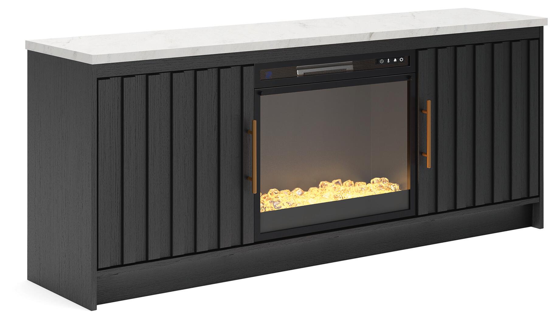 Cadmori - TV Stand With Fireplace Option - Image 3