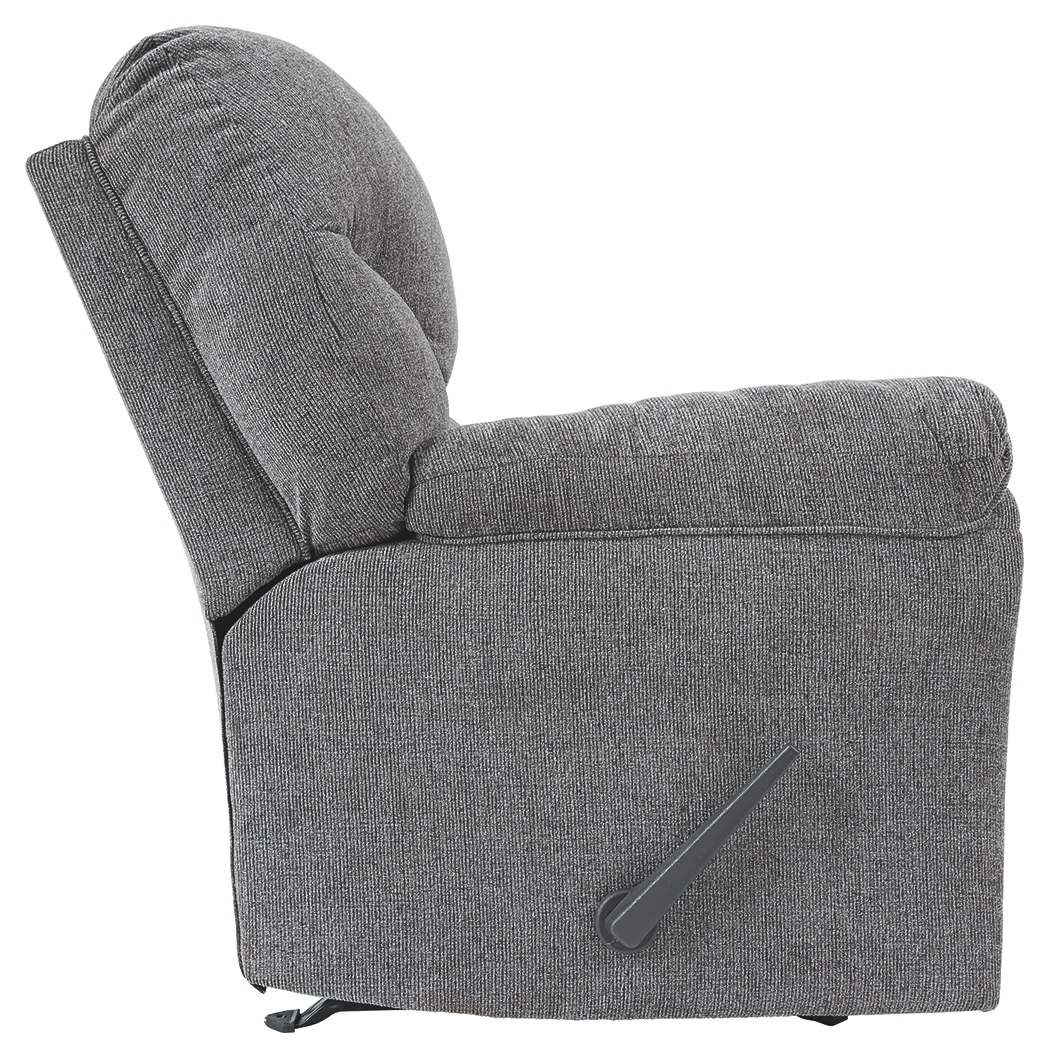 Allmaxx - Rocker Recliner - Pewter - Image 7