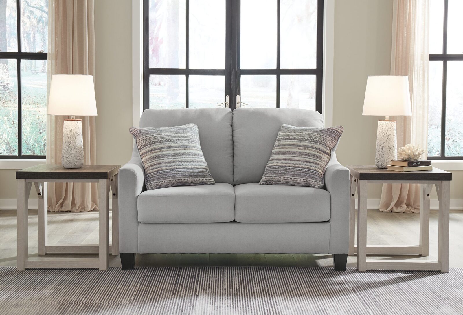 Adlai - Loveseat - Shadow - Image 2