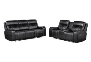 U8880 - Living Room Set - Black