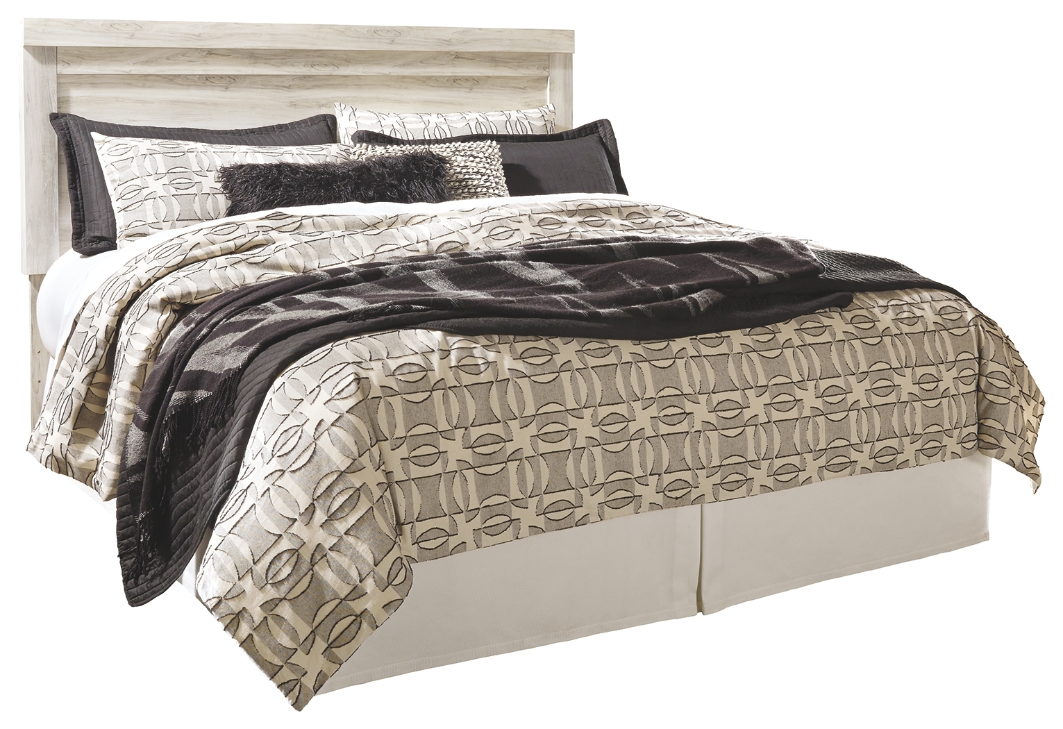 Bellaby - Panel Headboard With Bolt On Metal Frame - Image 6