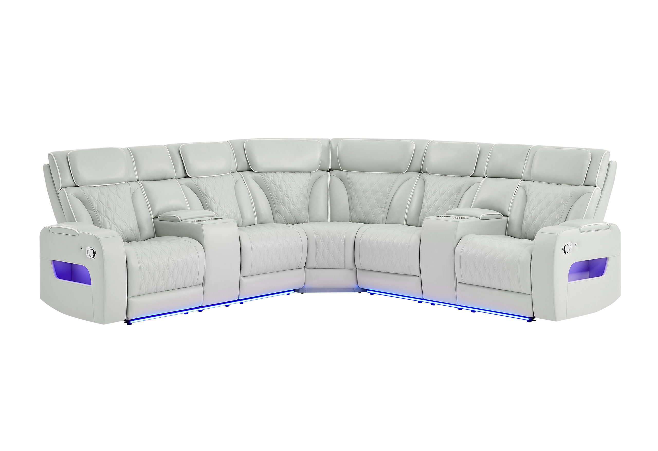 U8611 - Living Room Set - Silver - Image 12