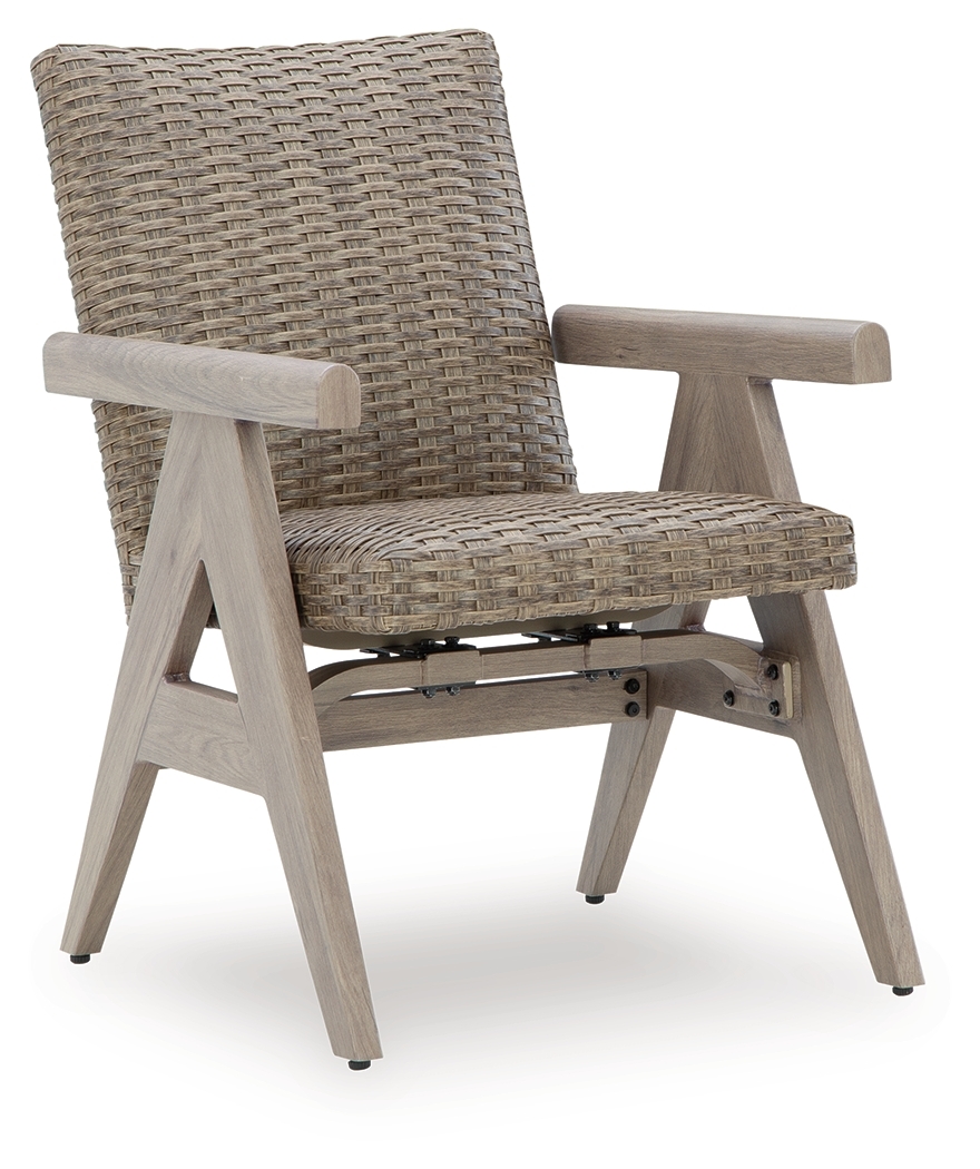 Cliff Trails - Rocking Arm Chair (Set of 2) - Beige - Image 3