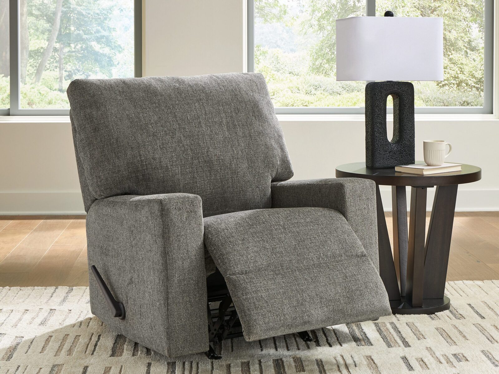 Clarington - Rocker Recliner - Greystone - Image 5