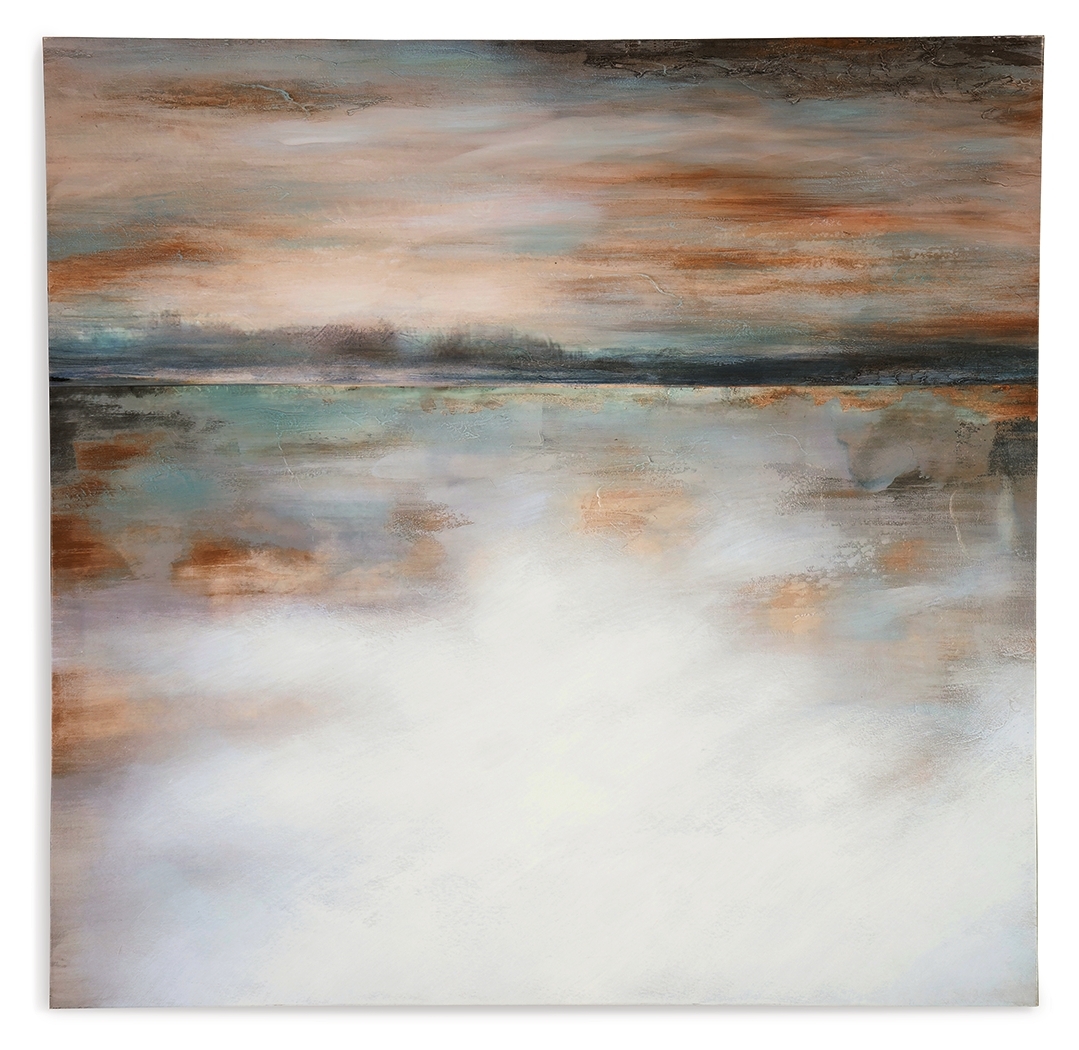 Weatheridge - Wall Art - Grey / Gold - Image 5