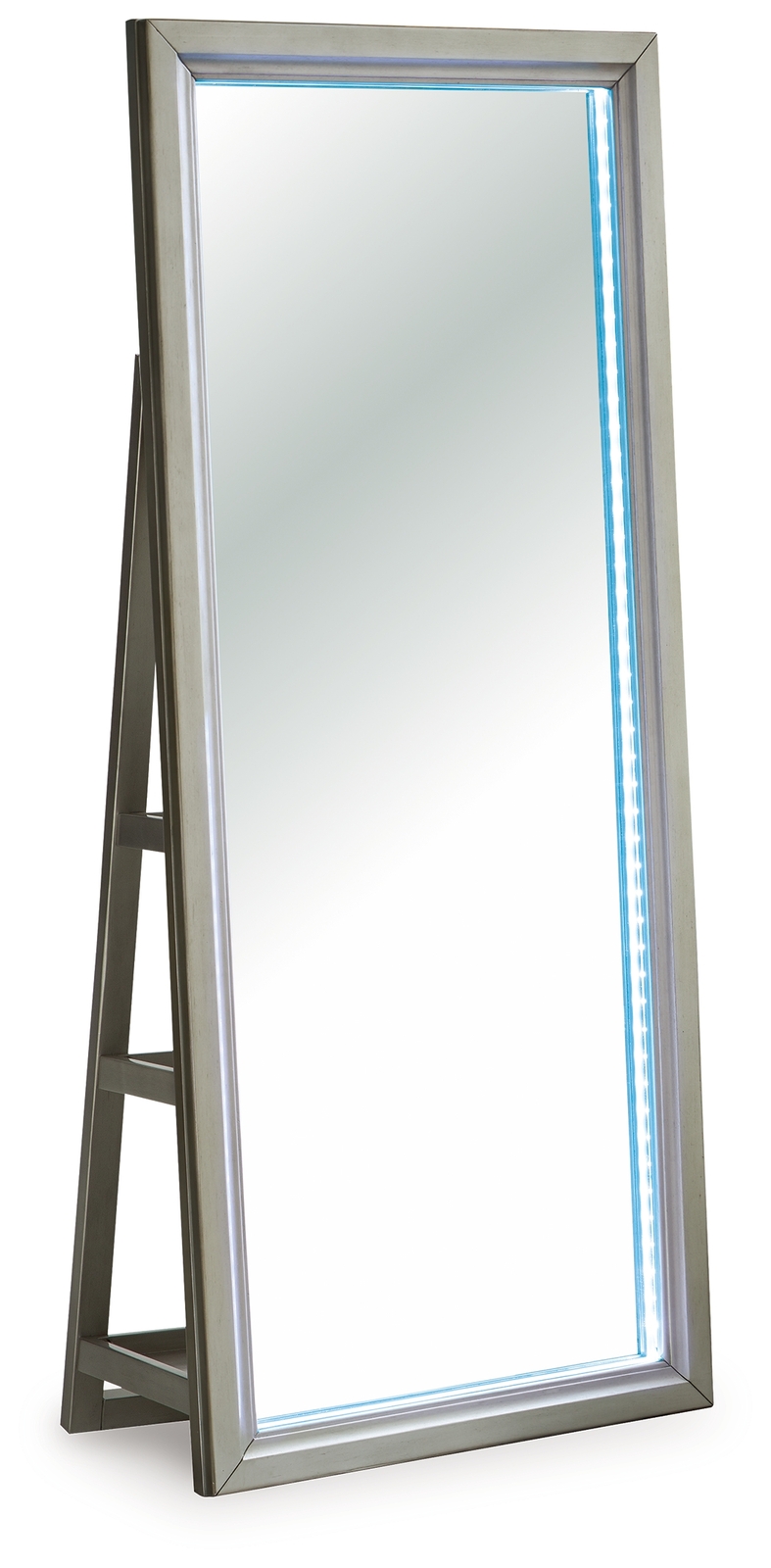 Evesen - Floor Standing Mirror With Storage - Champagne - Image 8