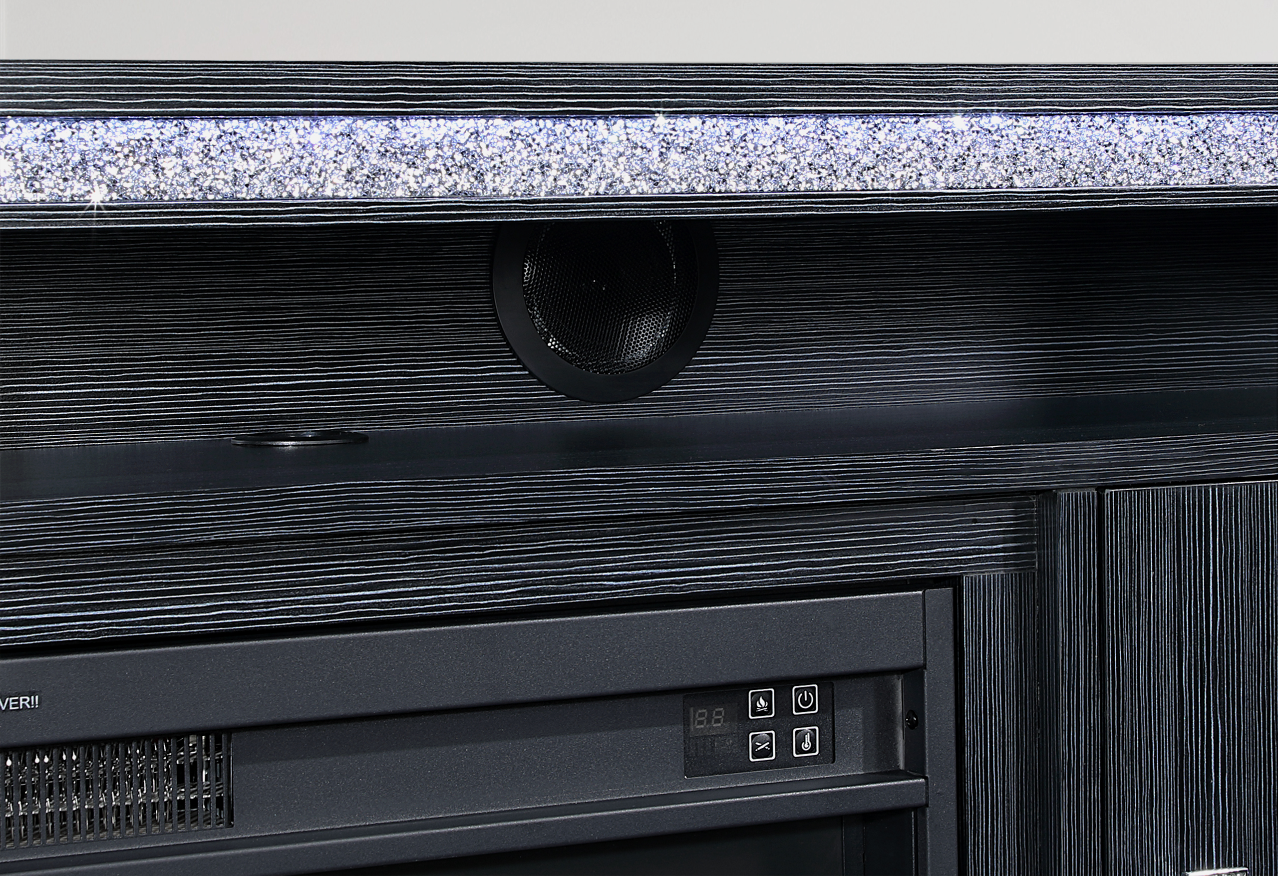Lily - 72" Entertainment Unit With LED, Speakers, Crystal Inserts - Image 15