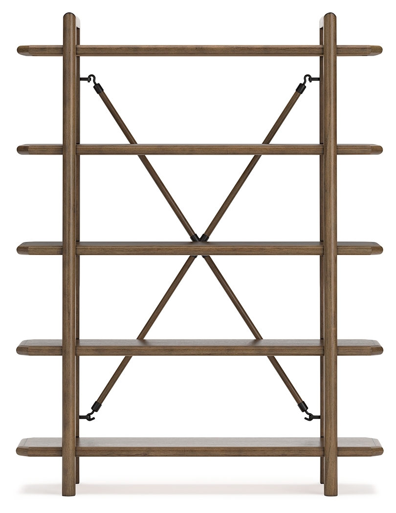 Roanhowe - Bookcase - Brown - Image 4