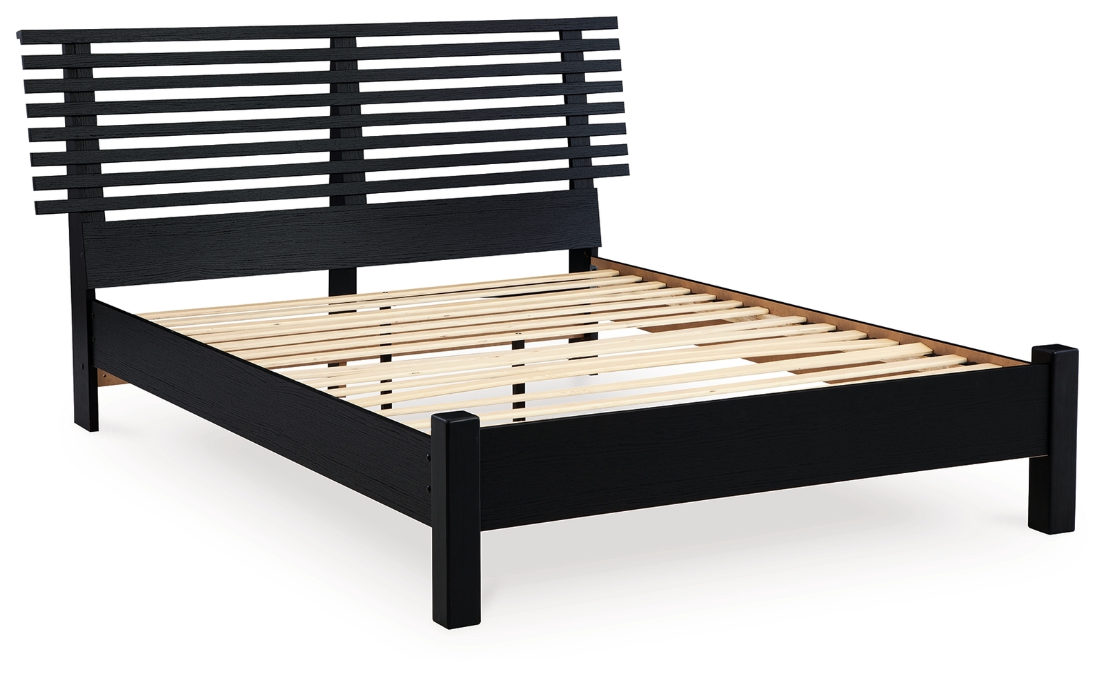 Danziar - Slat Panel Bed With Low Footboard - Image 3