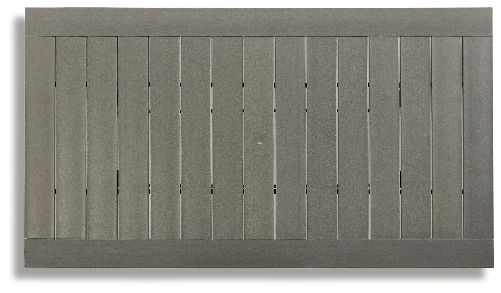 Visola - RECT Dining Table w/Umb OPT - Gray - Image 5