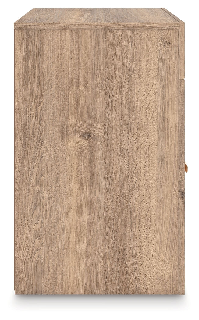 Kinlanni - One Drawer Night Stand - Tan - Image 7