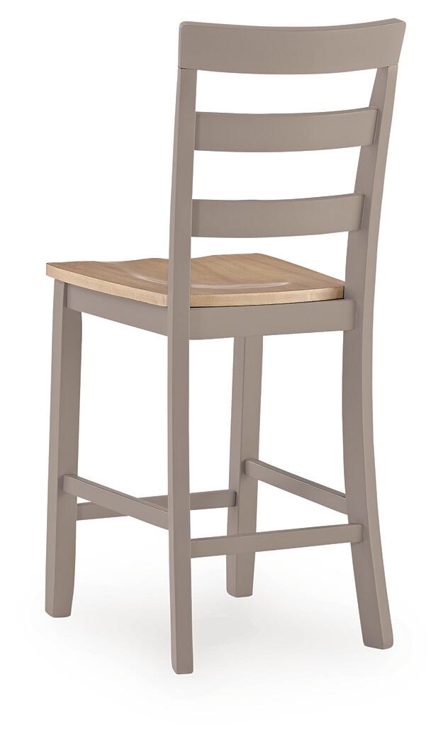 Harperfeld - Barstool (Set of 2) - Natural / Gray - Image 6