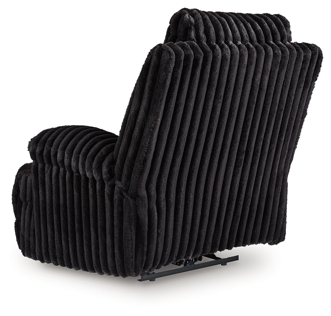 Rhine Falls - Zero Wall Power Recliner - Onyx - Image 5