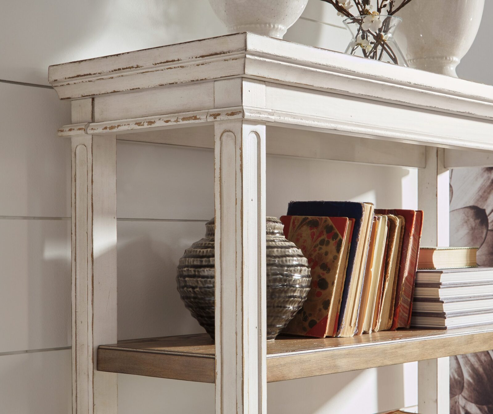 Realyn - Bookcase - Brown / White - Image 6