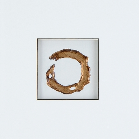 Dallbourne - Wall Art Set (Set of 4) - White / Gold Finish - Image 6