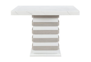 D2507BT - Bar Table Base With Storage - White