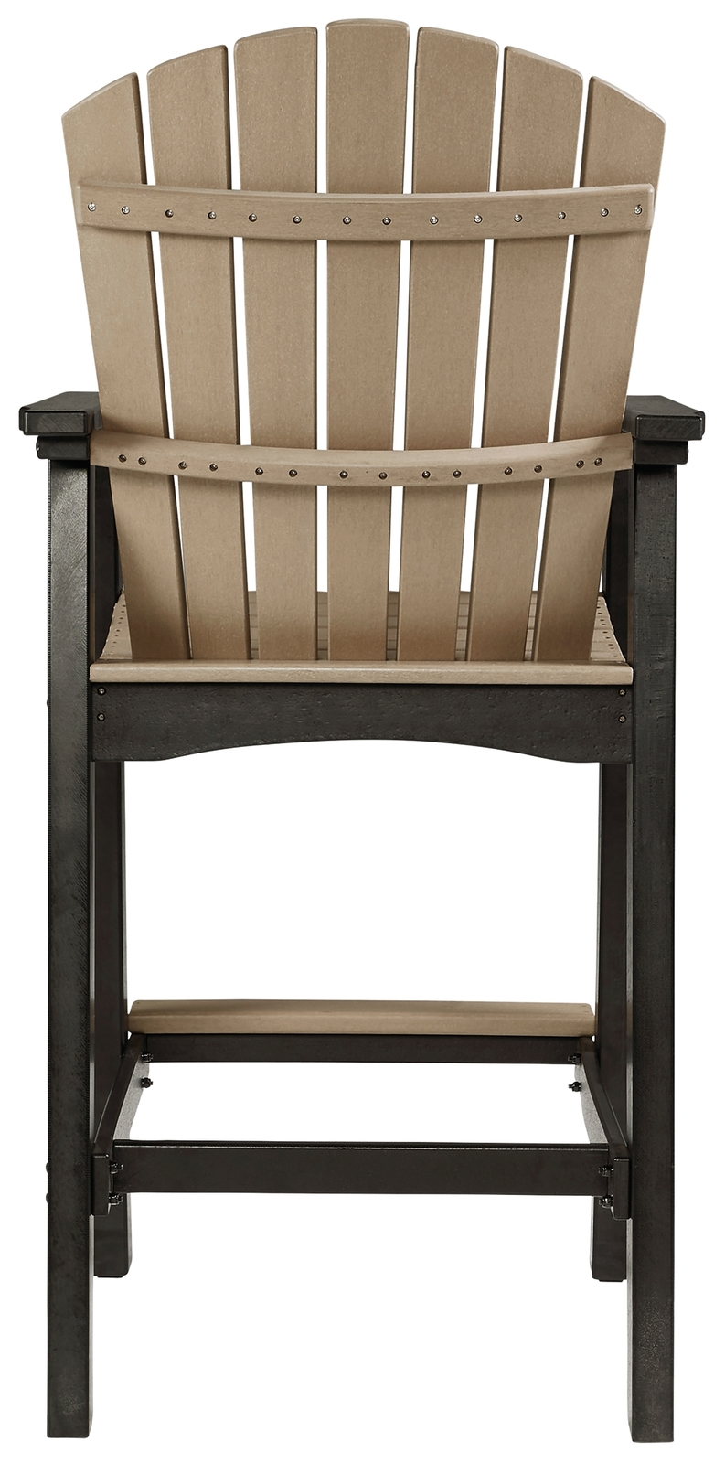 Fairen Trail - Tall Barstool (Set of 2) - Black / Driftwood - Image 7