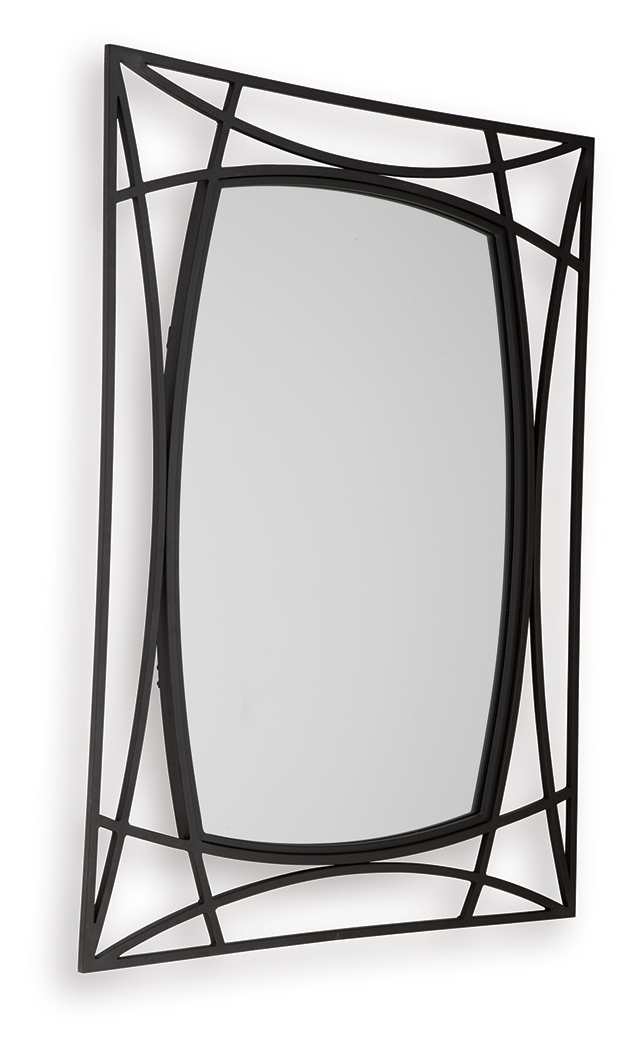 Freenville - Accent Mirror - Black - Image 3