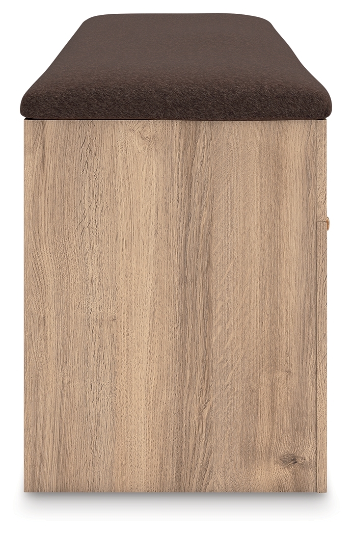 Kinlanni - Bedroom Upholstered Storage Bench - Tan / Brown - Image 7