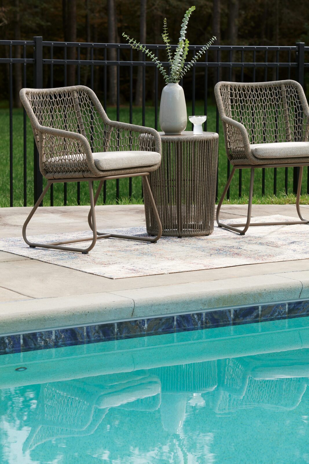 Majors Beach - Outdoor Table And 2 Chairs (Set of 3) - Beige - Image 11