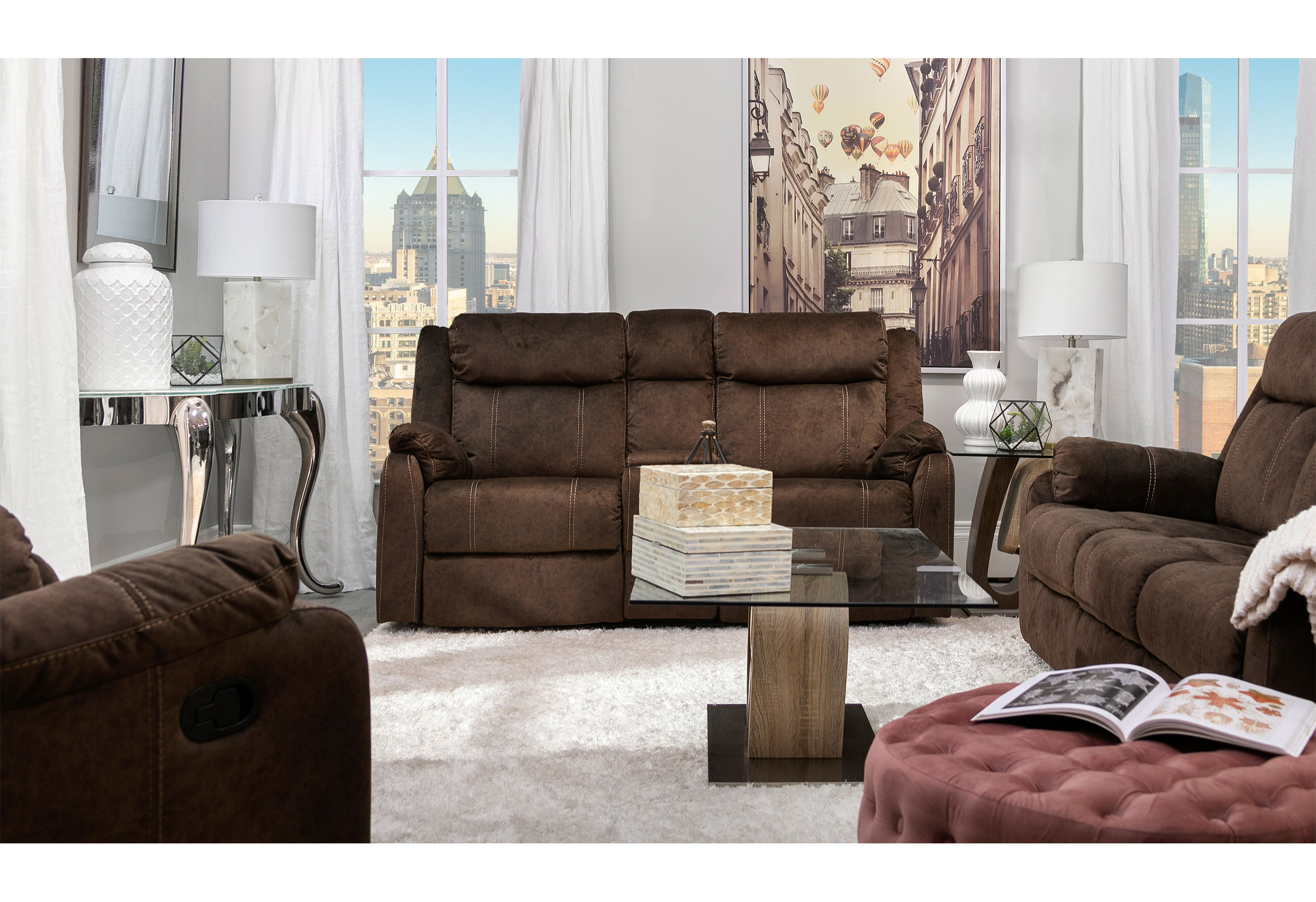 U7303 - Recliner Sofa - Image 3