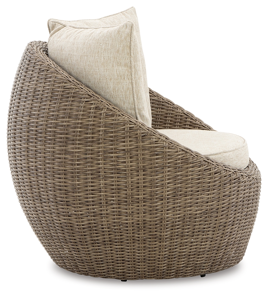 Danson - Swivel Lounge With Cushion - Image 5