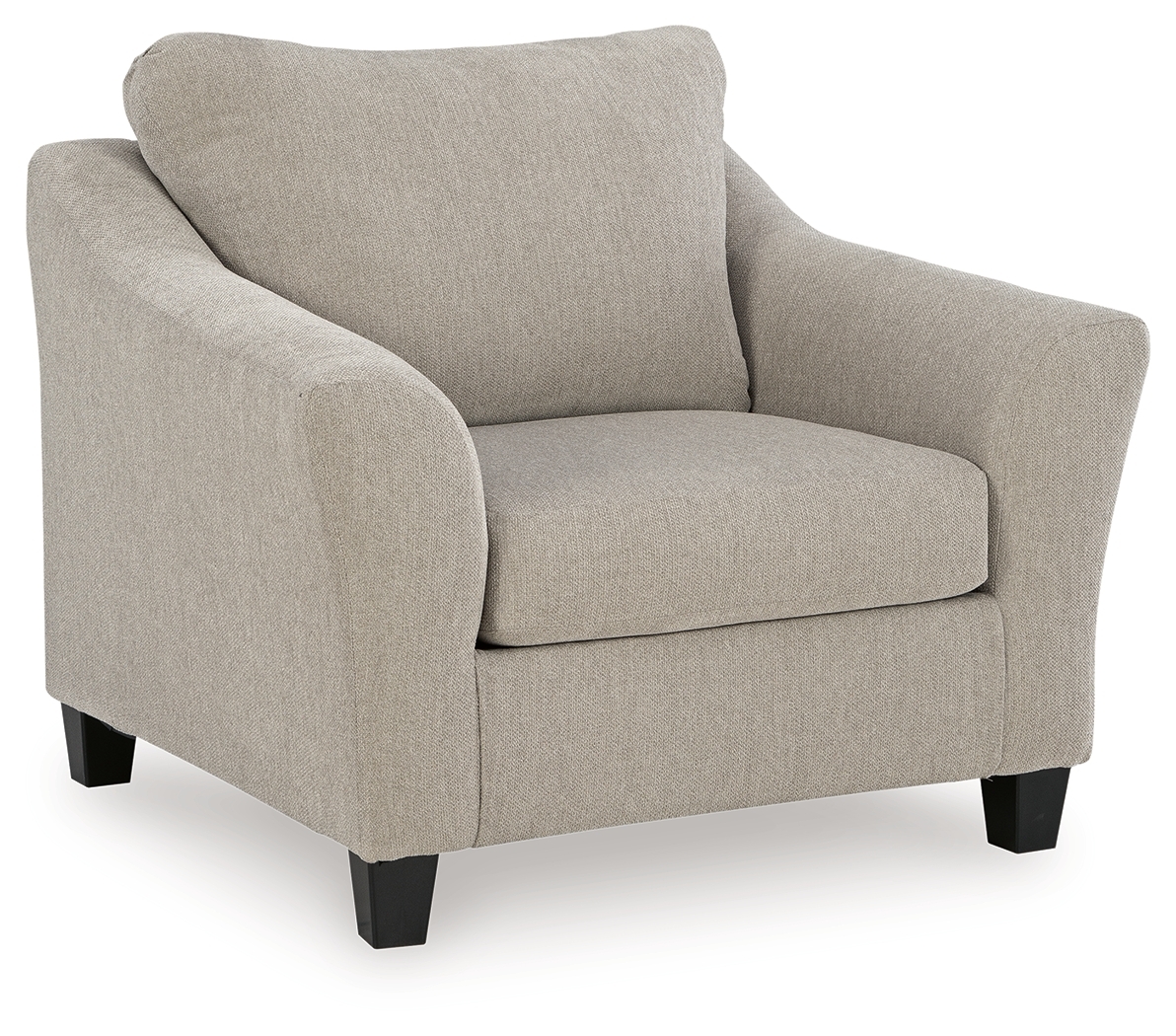 Willarae - 2 Pc. - Chair And A Half, Ottoman - Taupe - Image 3