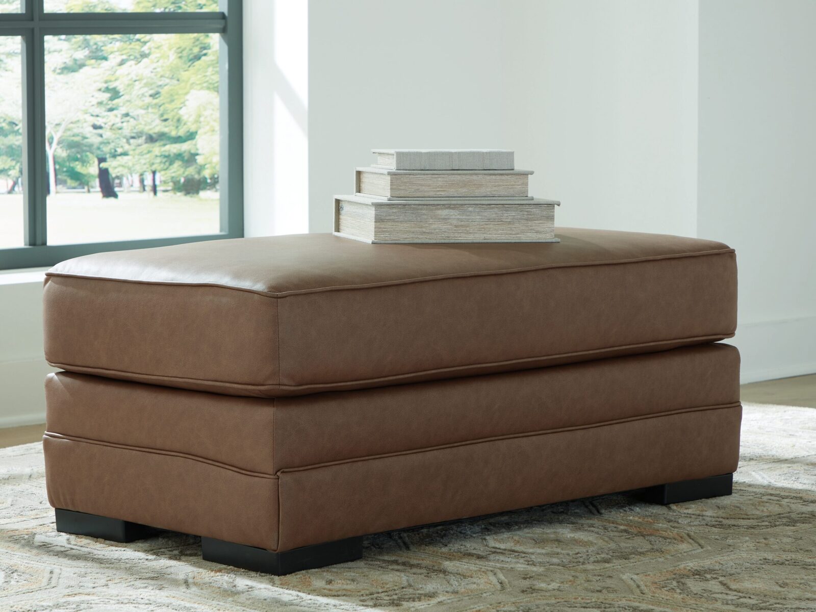 VillaCourt - Ottoman - Caramel - Image 2