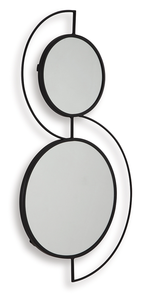 Shayham - Accent Mirror - Black - Image 3